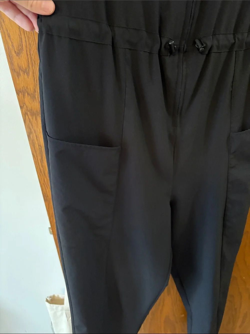 Sincerely Jules Black Sleeveless Zip-Front Jumpsuit